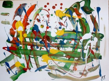 Peinture intitulée "Variations" par Joel Jambou, Œuvre d'art originale, Huile