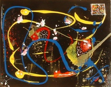 Pintura titulada "Traces" por Joel Jambou, Obra de arte original, Oleo