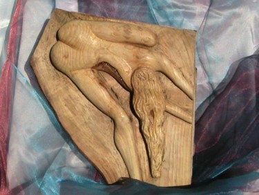 Sculpture titled "Nue penchee" by Didier Sorgues, Original Artwork