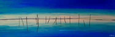 Peinture intitulée "Douceurs au Cap Fer…" par Les Couleurs De Claire, Œuvre d'art originale, Acrylique