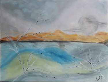 Peinture intitulée "Paysage 092020" par Muriel Benech (Muriel'B), Œuvre d'art originale, Pastel