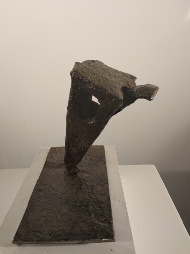 Sculpture titled "Stan rzeczy" by Leszek Dziaduch, Original Artwork, Metals