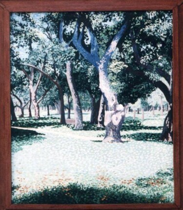 Pintura intitulada "Parque Guaiqueri-19" por Letailleur-H, Obras de arte originais, Acrílico