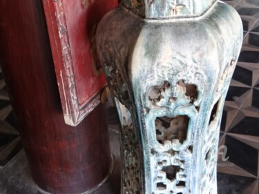 Photography titled "Vase Vietnam" by Michèle Letellier, Original Artwork, Non Manipulated Photography