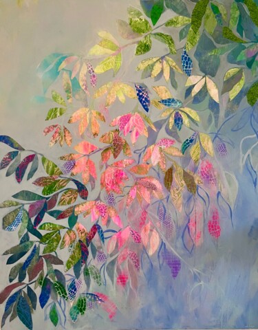 Картина под названием "Spring" - Letizia Pecci, Подлинное произведение искусства, Акрил Установлен на Деревянная рама для но…