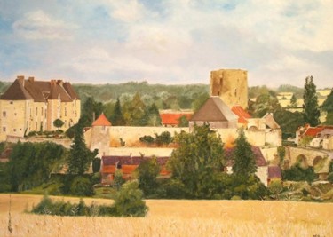 Painting titled ""Le Châtelier"" by Le Tobi, Original Artwork