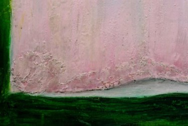 Peinture intitulée "detail of passing on" par Martine L'Etoile, Œuvre d'art originale, Huile