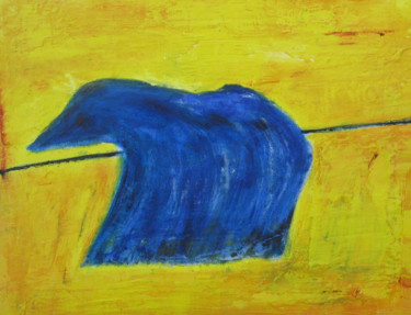 Peinture intitulée "wind zip" par Martine L'Etoile, Œuvre d'art originale, Huile