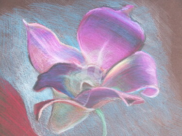 Рисунок под названием "цветок" - Aнна Лeвицкая, Подлинное произведение искусства