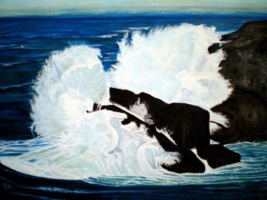 Pintura titulada "Waves 2" por Socam, Obra de arte original