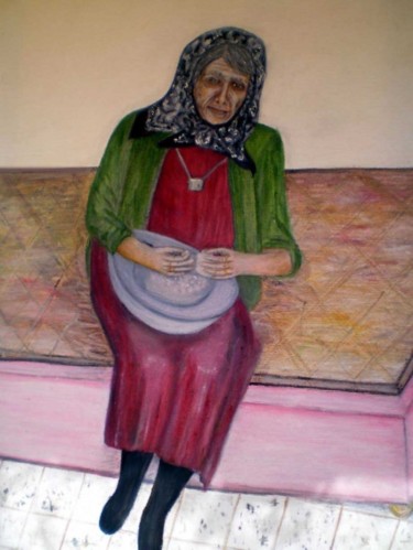 Pintura titulada "Old Tunisian and "…" por Socam, Obra de arte original