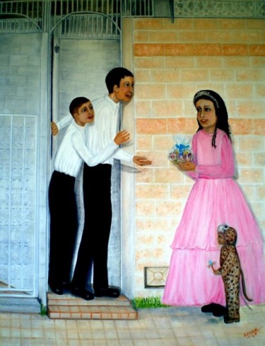 Pintura titulada "Matana Purim!!!" por Socam, Obra de arte original