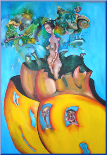Peinture intitulée "BABEL TOUR" par Jacky Levillain, Œuvre d'art originale, Autre