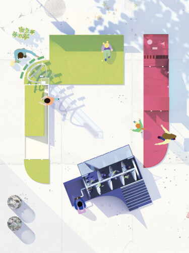 Grafika cyfrowa / sztuka generowana cyfrowo zatytułowany „After School” autorstwa Levina Liu, Oryginalna praca, 2D praca cyf…