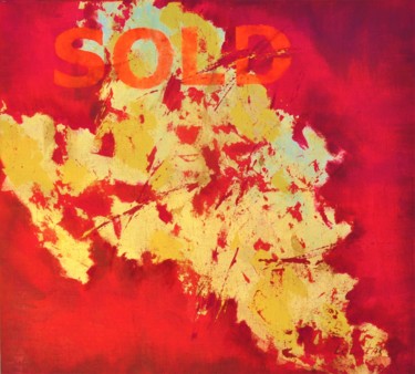 Malerei mit dem Titel "LOVE SOLD" von Liudmila Levitas, Original-Kunstwerk, Acryl