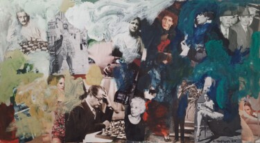 Collages intitolato "Chess" da Levon Shirinyan, Opera d'arte originale, Collages