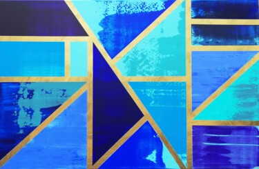 Peinture intitulée "Wormhole" par Lfo - Adrien Pujolle, Œuvre d'art originale, Acrylique Monté sur Châssis en bois