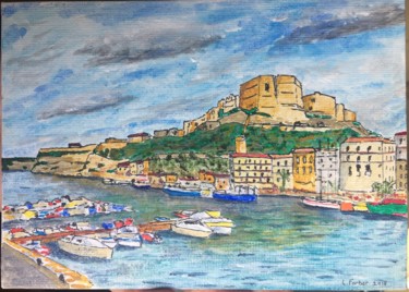 Painting titled "n-6-bonifacio-inver…" by Laurent Fortier, Original Artwork, Acrylic