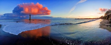 Photographie intitulée "nuage rose 1" par Karl Lhériteau, Œuvre d'art originale, Photographie non manipulée