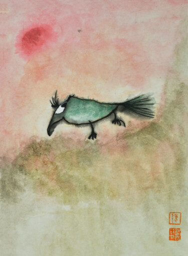Картина под названием "《无题》（“No Title”）" - Li Chen, Подлинное произведение искусства, Акварель