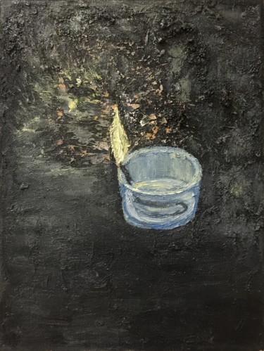 Painting titled "Light No.3" by Li Hui, Original Artwork, Oil