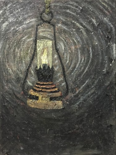 Painting titled "Light No.10" by Li Hui, Original Artwork, Oil