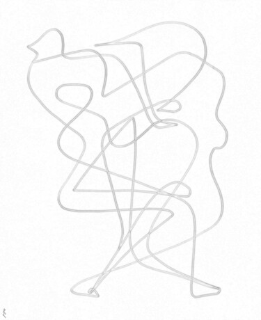 Digitale Kunst mit dem Titel "Improvisation #8" von Lia Chechelashvili, Original-Kunstwerk, 2D digitale Arbeit