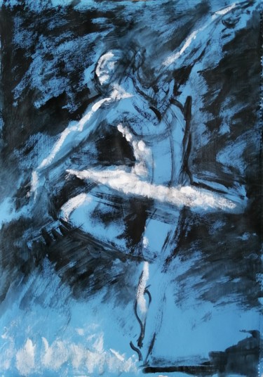 Pittura intitolato "Balarina." da Liam Ryan, Opera d'arte originale, Acrilico