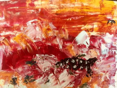 Painting titled "RED SEA" by Liana Branzas, Original Artwork