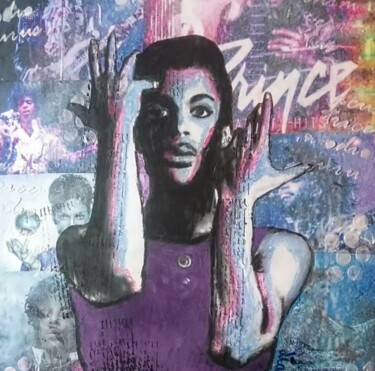 Digitale Kunst getiteld "Prince!" door Liana Romeijn, Origineel Kunstwerk, Acryl