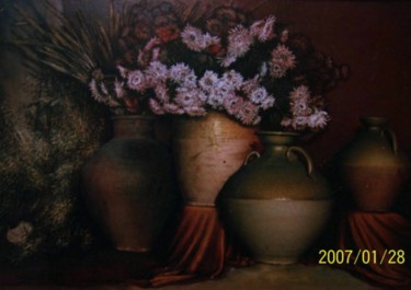 图画 标题为“老家土罐” 由山外山人, 原创艺术品