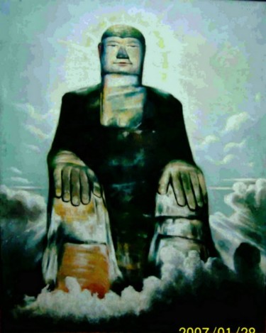 图画 标题为“圣者” 由山外山人, 原创艺术品
