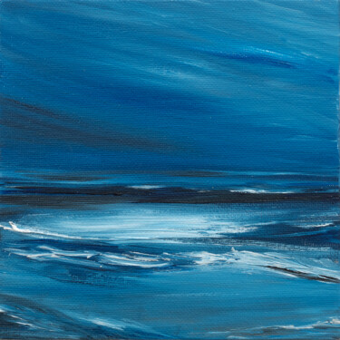 Peinture intitulée "Seascape. Episode 4" par Liatriz, Œuvre d'art originale, Huile