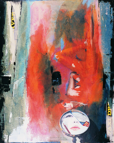 Pintura titulada "Dopo il declino..." por Angelo Liberati, Obra de arte original, Acrílico Montado en artwork_cat.