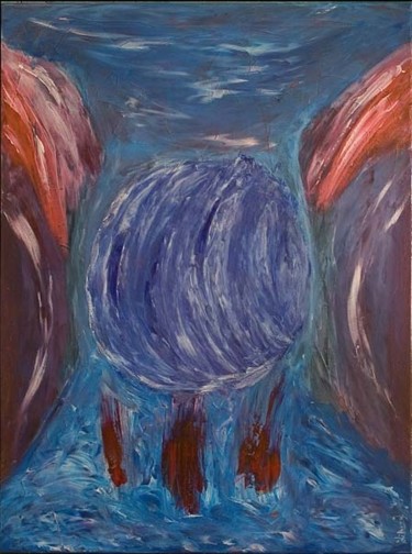 Peinture intitulée "Sphère" par Liberyl, Œuvre d'art originale, Huile