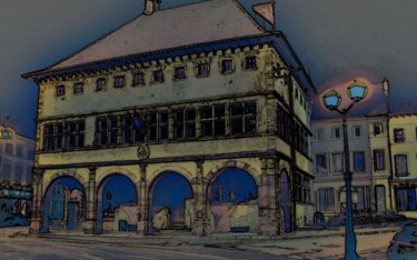 Photographie intitulée "Mairie de Rambervil…" par Liberyl, Œuvre d'art originale