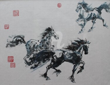 Peinture intitulée "4.jpg" par Li Chen, Œuvre d'art originale
