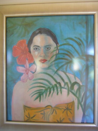 Pintura intitulada "Malu" por Licia Ferreira, Obras de arte originais