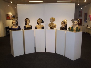 Sculptuur getiteld "serie vrouwen van H…" door Lida Baas, Origineel Kunstwerk