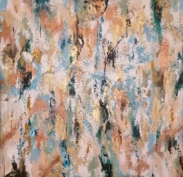 Painting titled "Modern' Abstract" by Lidevi, Original Artwork, Acrylic