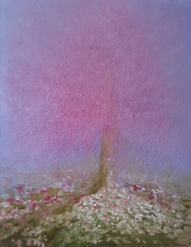 Pittura intitolato "Love tree" da Lidi Fon Rid, Opera d'arte originale, Olio