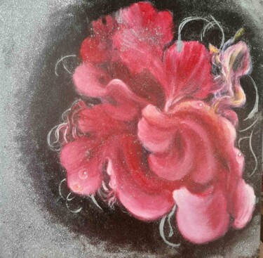 Pintura intitulada "Flowers of the Univ…" por Lidi Fon Rid, Obras de arte originais, Óleo