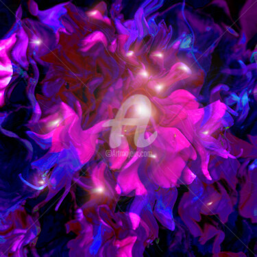 Digital Arts titled "Pink Fantasy" by Lidia Belyasin, Original Artwork, Digital Painting