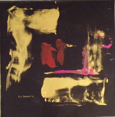 Pittura intitolato "Immagine nella notte" da Lidia Bobbone, Opera d'arte originale, Acrilico