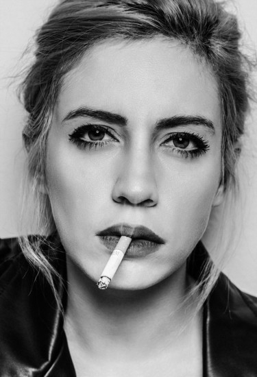 Photographie intitulée "Smoker II" par Lídia Vives, Œuvre d'art originale, Photographie numérique
