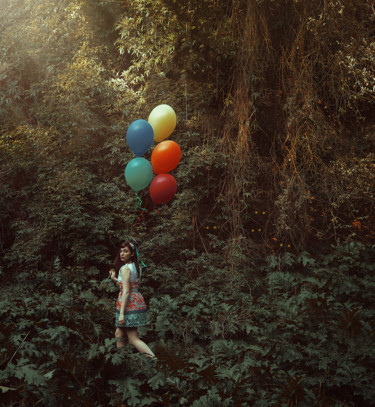 The Secret Party Photographie intitulée "The Secret Party" par Lídia Vives, Œuvre d'art originale, Photographie numérique