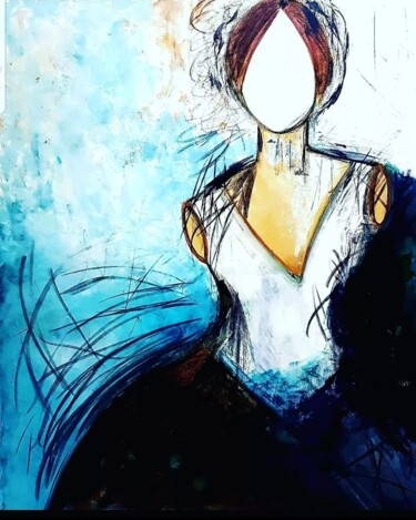 Painting titled "BALLERINA 2" by Lidia Zadeh Petrescu, Original Artwork, Acrylic
