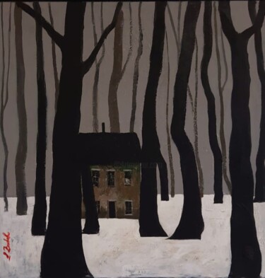 Peinture intitulée "FORESTS" par Lidia Zadeh Petrescu, Œuvre d'art originale, Acrylique