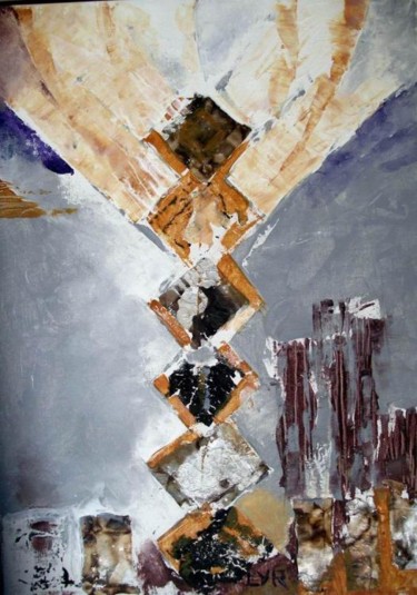 Peinture intitulée "Symbole 3" par Lyria, Œuvre d'art originale