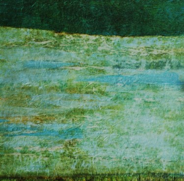 Pintura intitulada "lac-de-gradina-1-ha…" por Liliana Dumitriu, Obras de arte originais